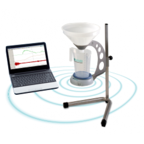 Solar Uroflow - Wireless Uroflowmetry system with wireless EMG and network capability
